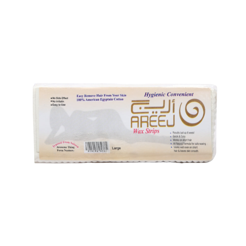 AREEJ COTTON WAX STRIPS 100PC