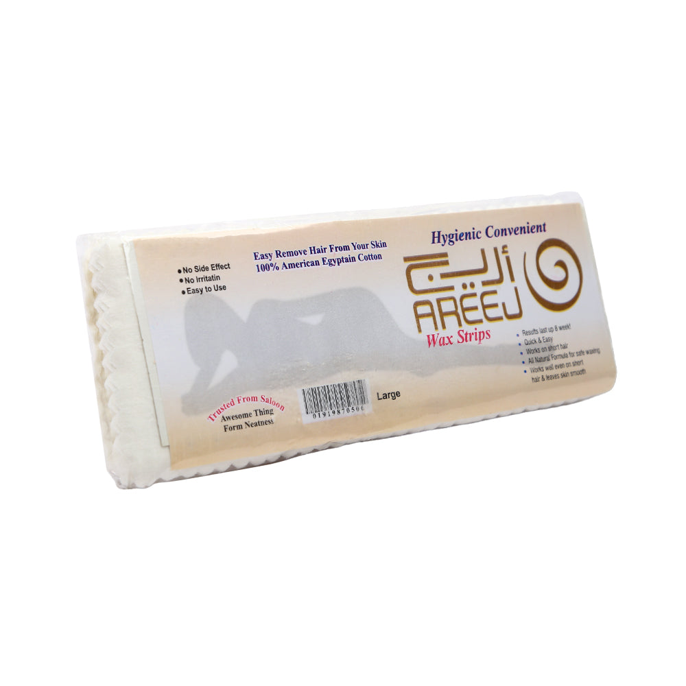 AREEJ COTTON WAX STRIPS 100PC