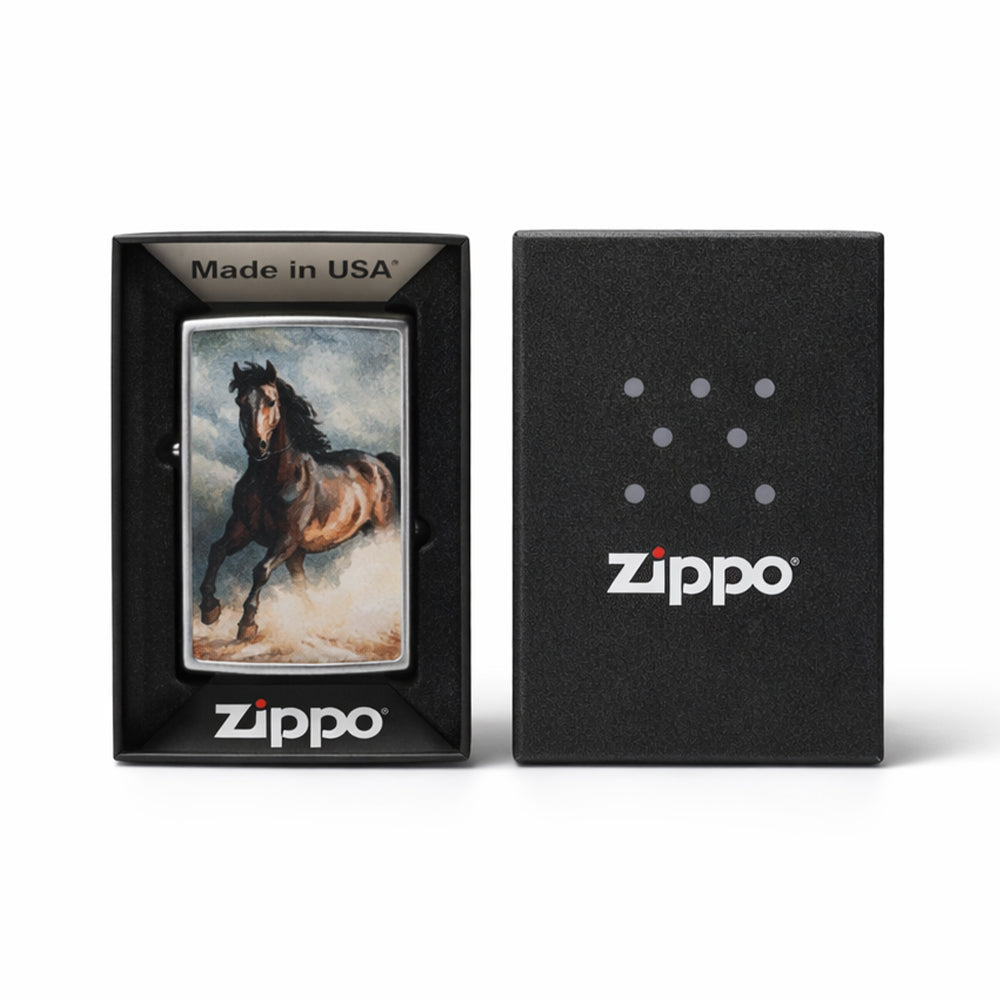 ZIPPO LIGHTER WILD STALLION DESIGN 6819200 CI412373