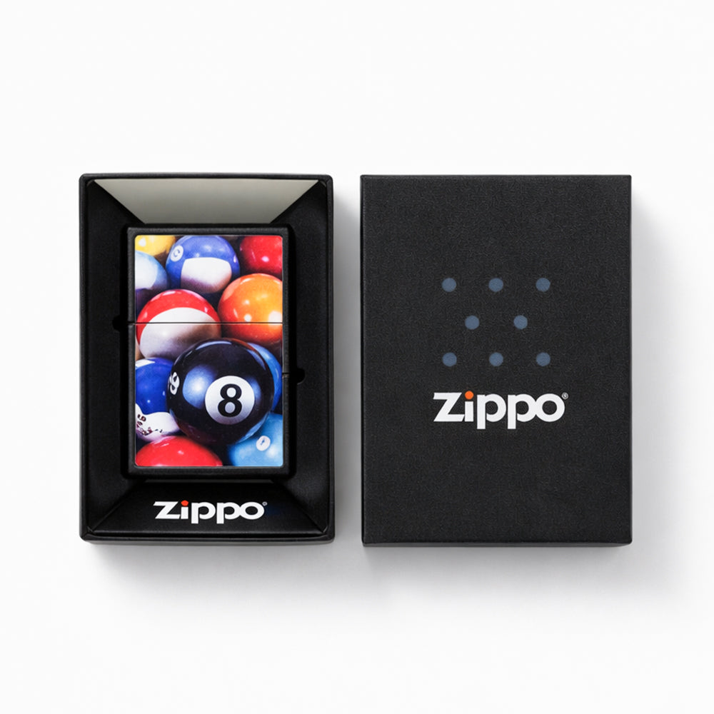 ZIPPO LIGHTER 218 MAZZI EIGHT BALL