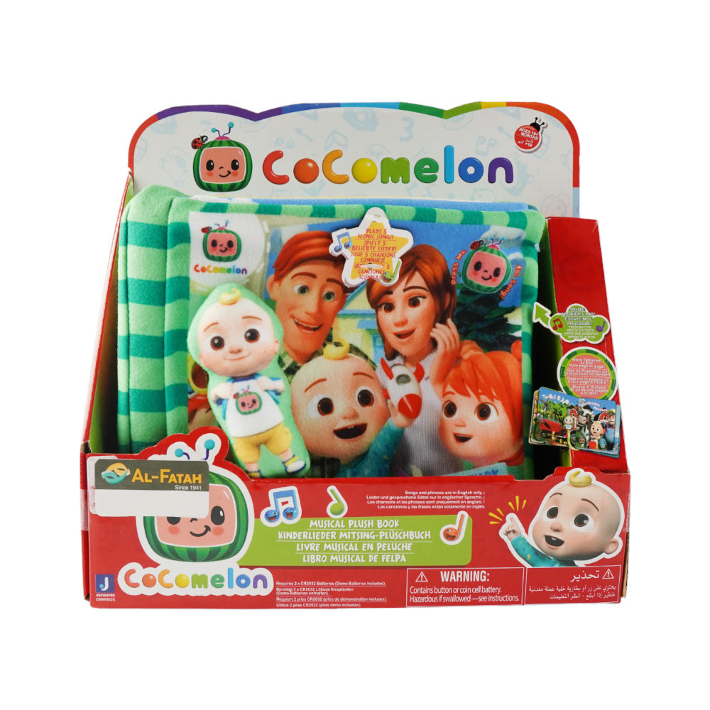 Cmw0025 Cocomelon Musical Plush Book