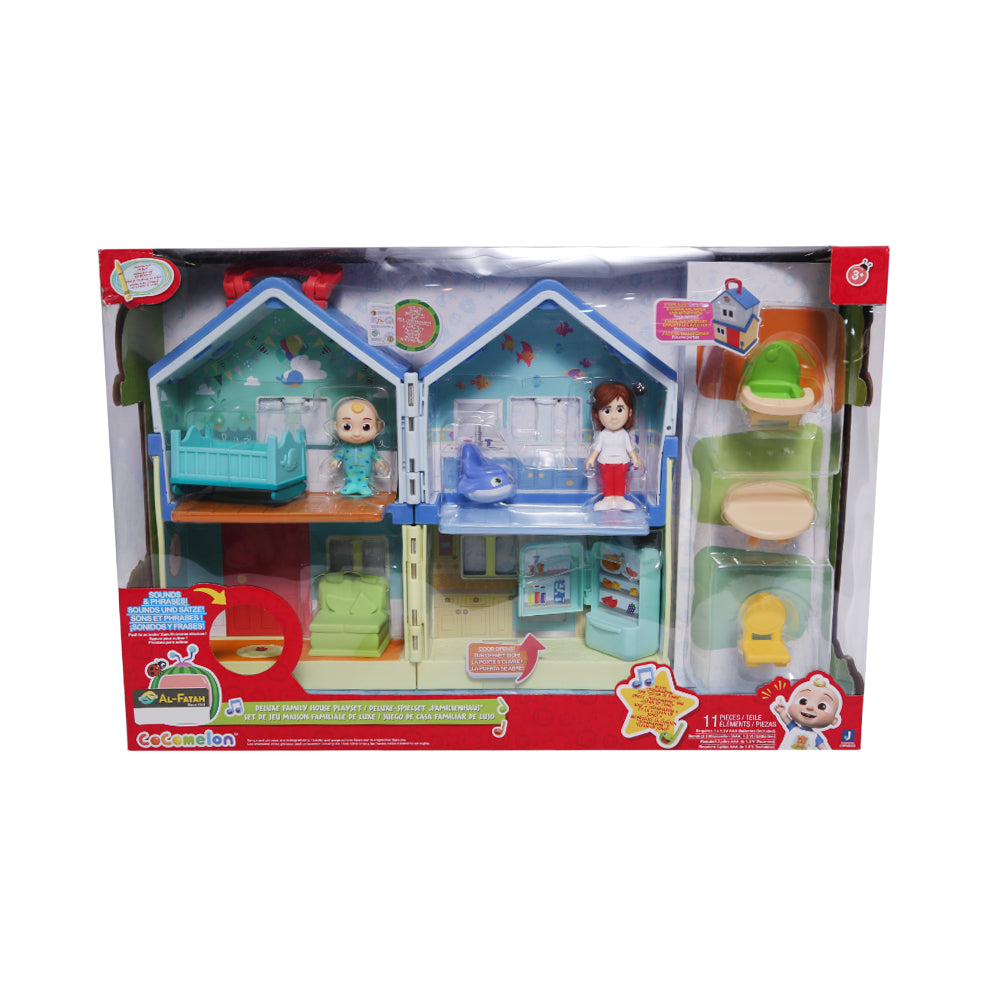 CMW0066 COCOMELON DELUXE FAMILY HOUSE SET D