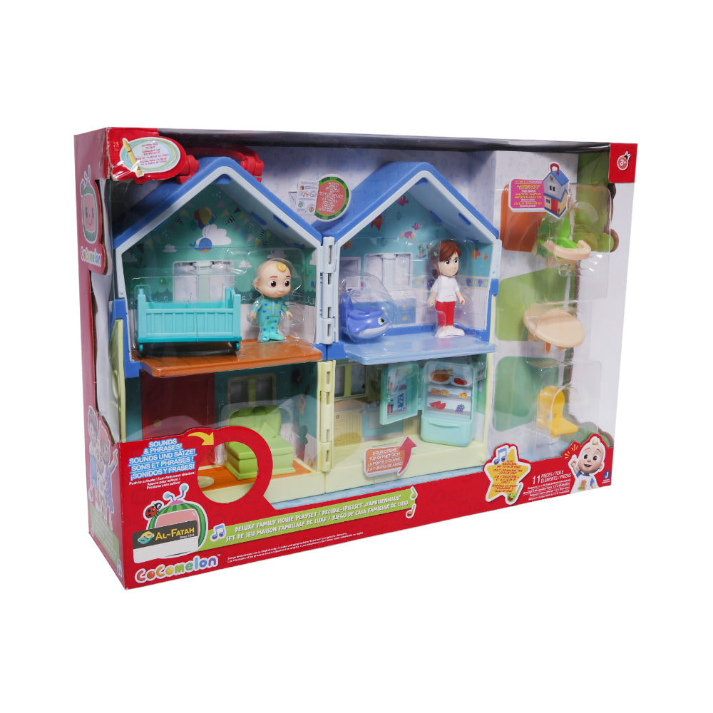 CMW0066 COCOMELON DELUXE FAMILY HOUSE SET D