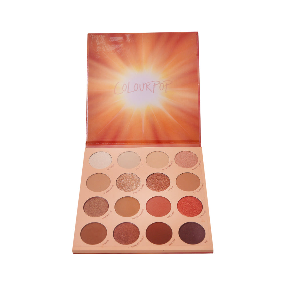 COLOURPOP BY GOLDEN HOUR 16PC EYESHADOW PALETTE 19G