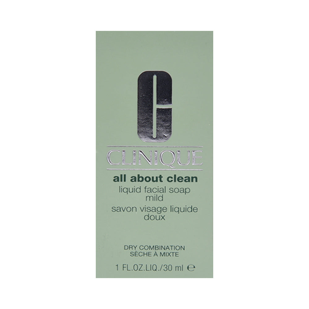 CLINIQUE ALL ABOUT CLEAN LIQUID FACIAL SOAP MILD DRY COMBINA