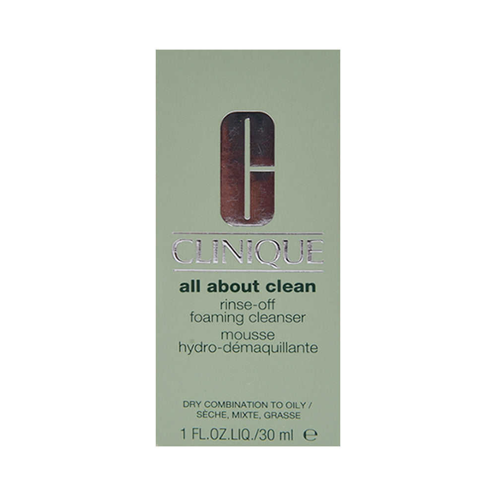CLINIQUE ALL ABOUT RINSE-OFF FOAMING CLEANSER 30ML