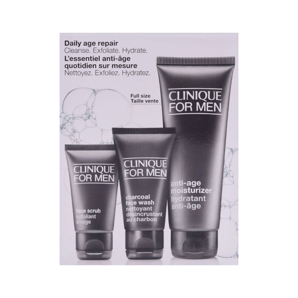 CLINIQUE FOR MEN 3IN1 SKIN CARE SET