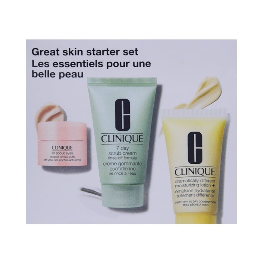 CLINIQUE GREAT SKIN STARDER SET