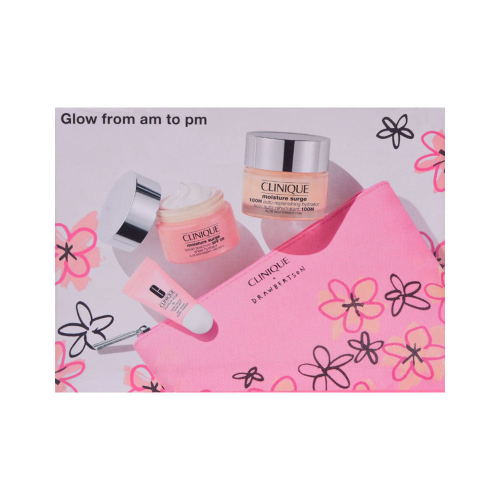 CLINIQUE GLOW FROM AM TO PM 3PC SET