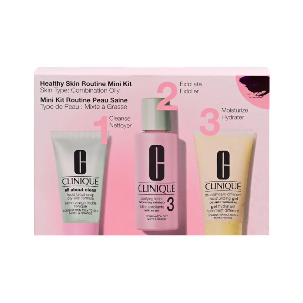 CLINIQUE OILY COMBINATION 3IN1 SET NEW