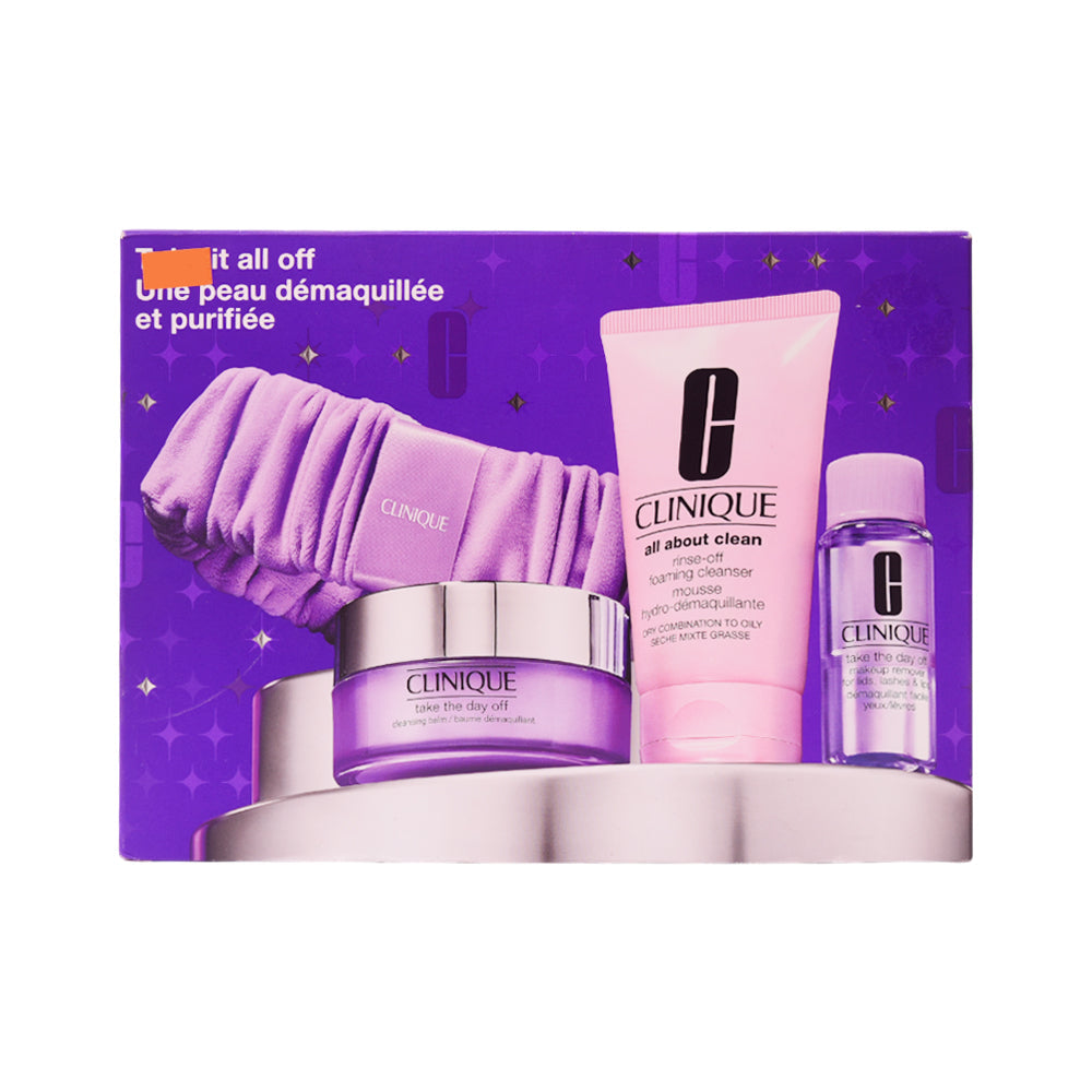CLINIQUE TAKE IT ALL OFF SET