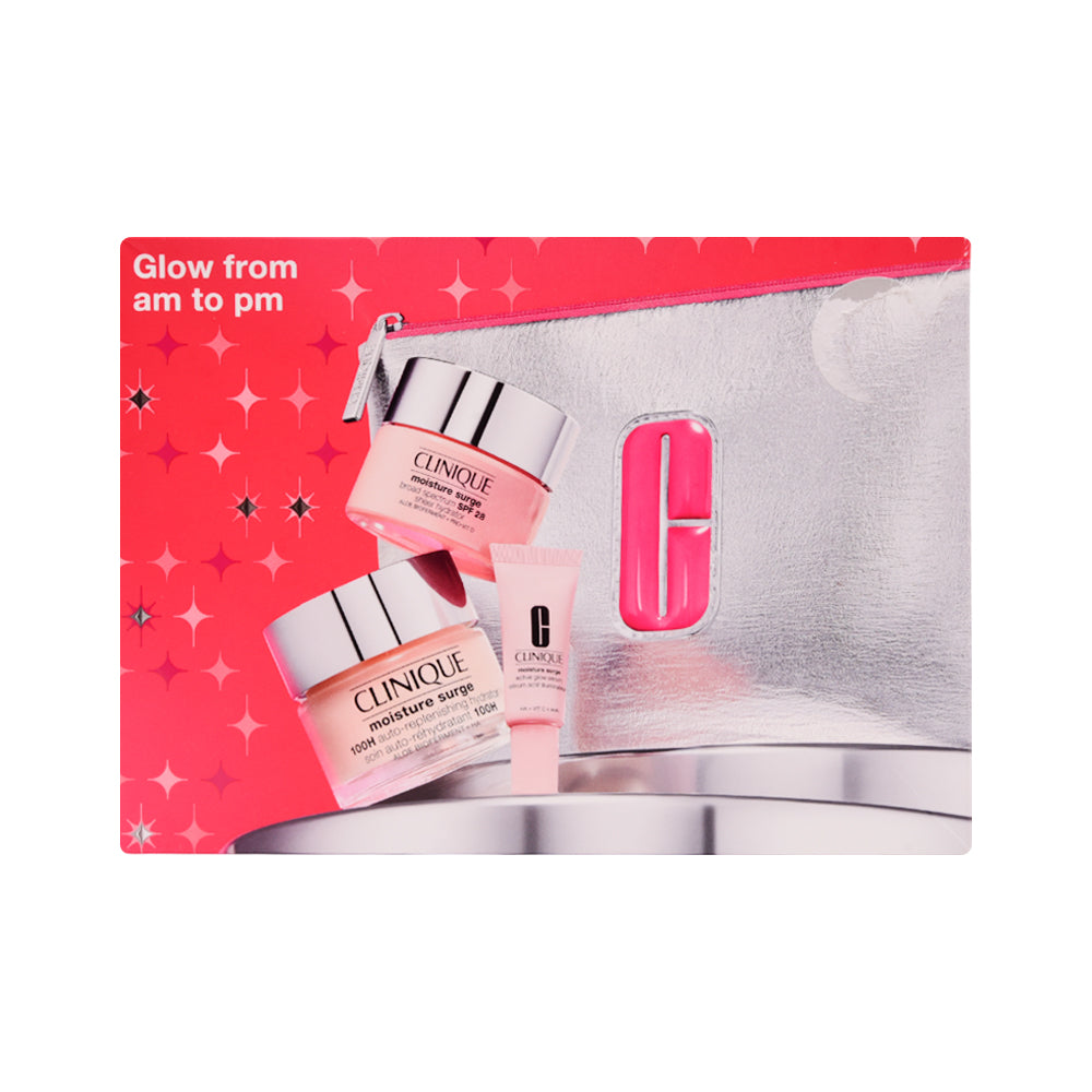 CLINIQUE GLOW FROM AM TO PM SET