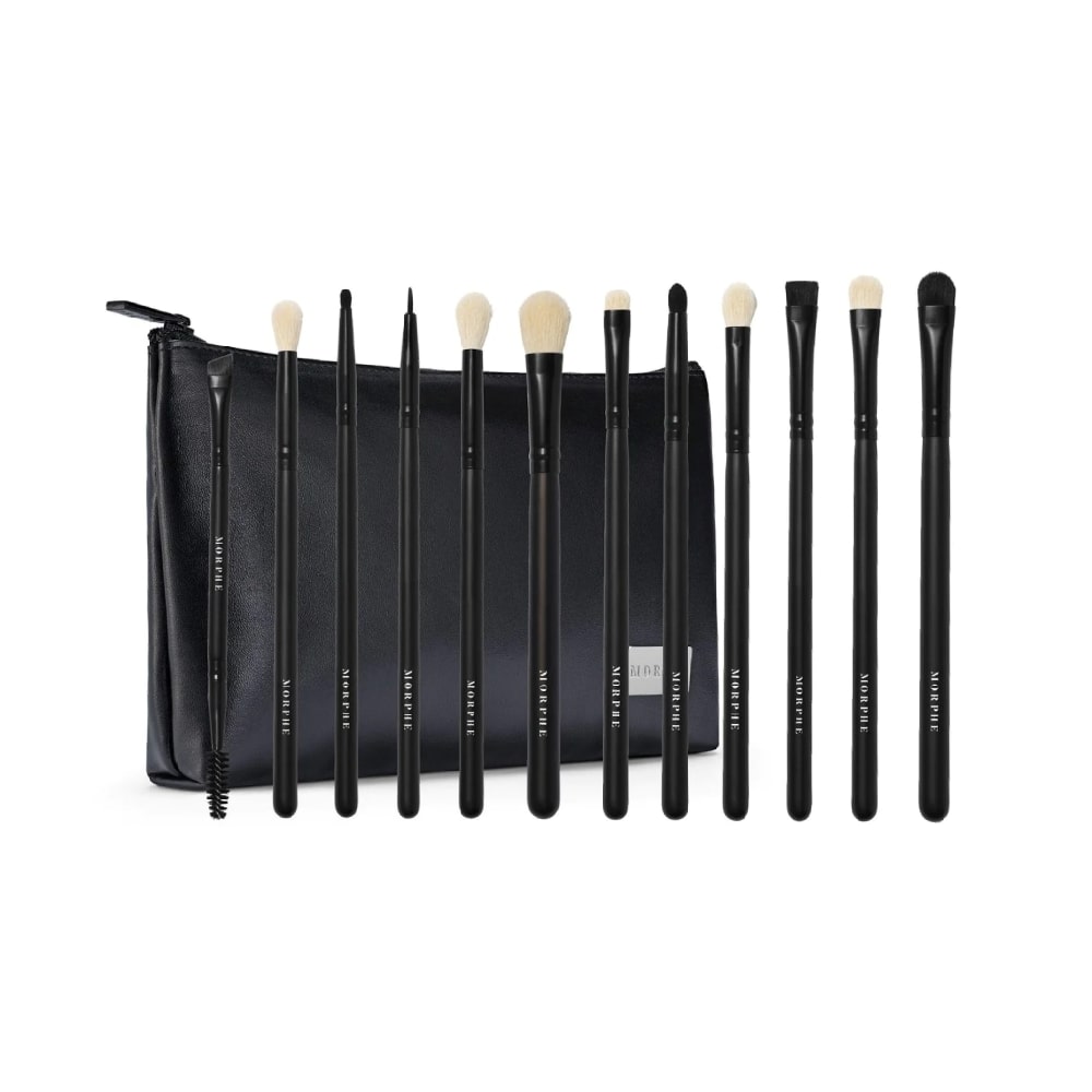 MORPHE BRUSH BAG EYE OBSESSED 12 PIECE EYE BRUSH COLLECTION