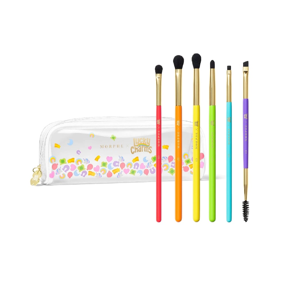 MORPHE LUCKY CHARMS MAKE SOME MAGIC 6-PIECE BRUSH SET+BAG