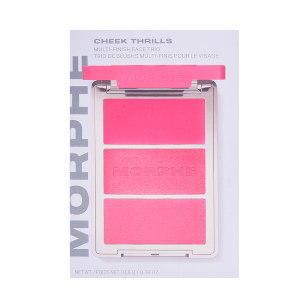 MORPHIE CHEEK THRILLS MULTI-FINISH FACE TRIO VIBRANT WATERME