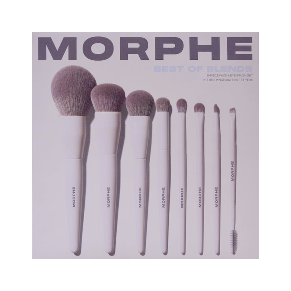 MORPHE BEST OF BLENDS 8PCS FACE & EYE BRUSH SET