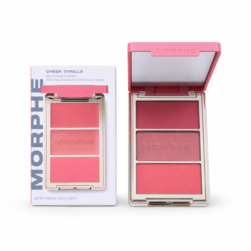 MORPHIE CHEEK THRILLS FACE TRIO MAUVE FROID 10.8G