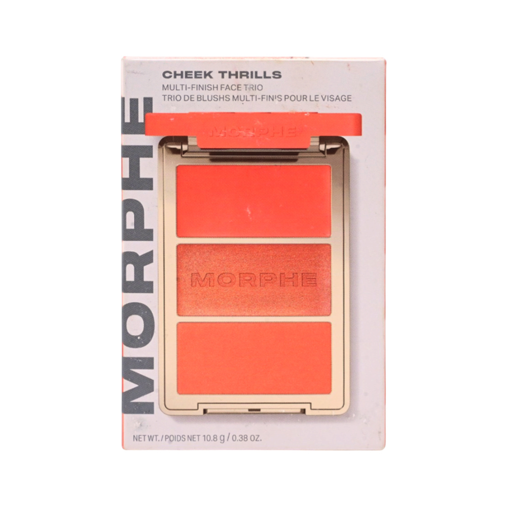 MORPHIE CHEEK THRILLS FACE TRIO ORANGE MANDARINE 10.8G