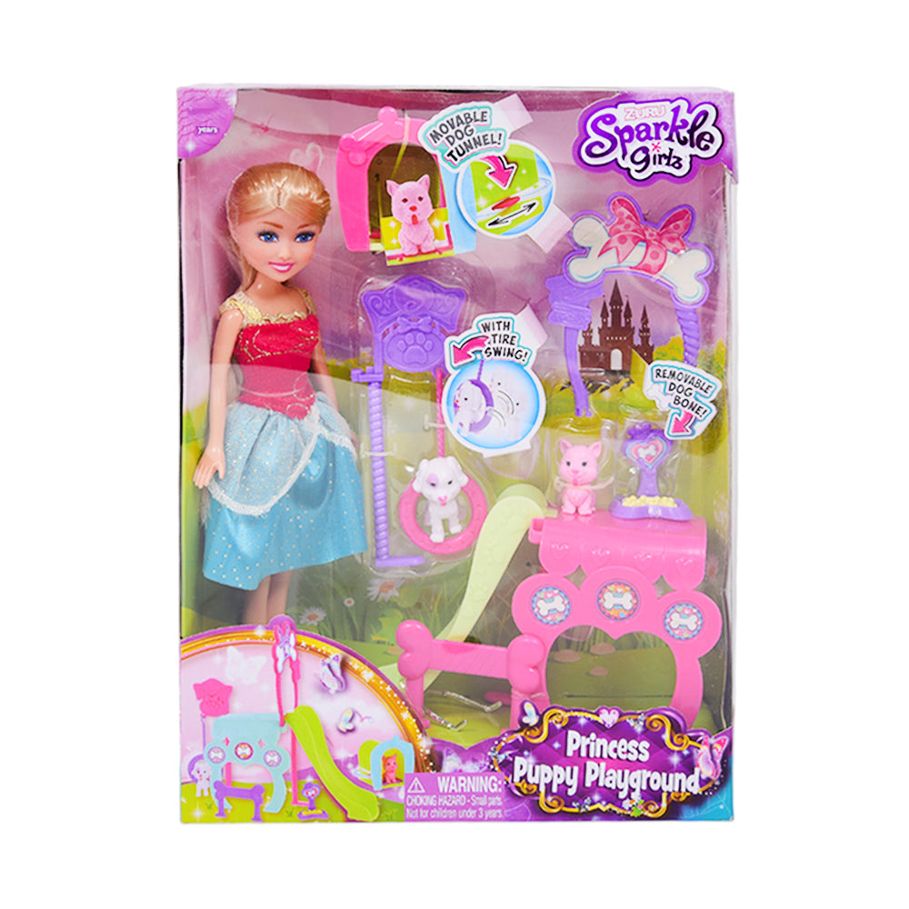 10085 SPARKLE GIRLZ FASHION OUTFIT DOLL W-PET A.I