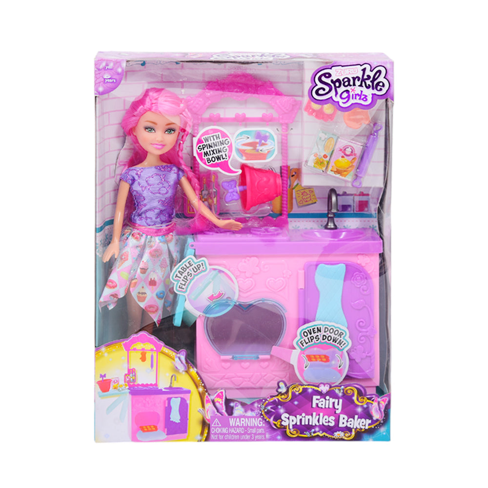 10086 SPARKLE GIRLZ BAKER GIRL DOLL A.I