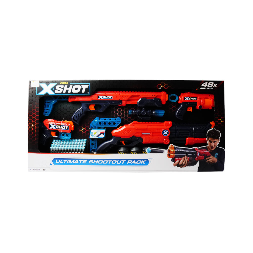 36251 X-SHOT ULTIMATE SHOOTOUT PACK GUN