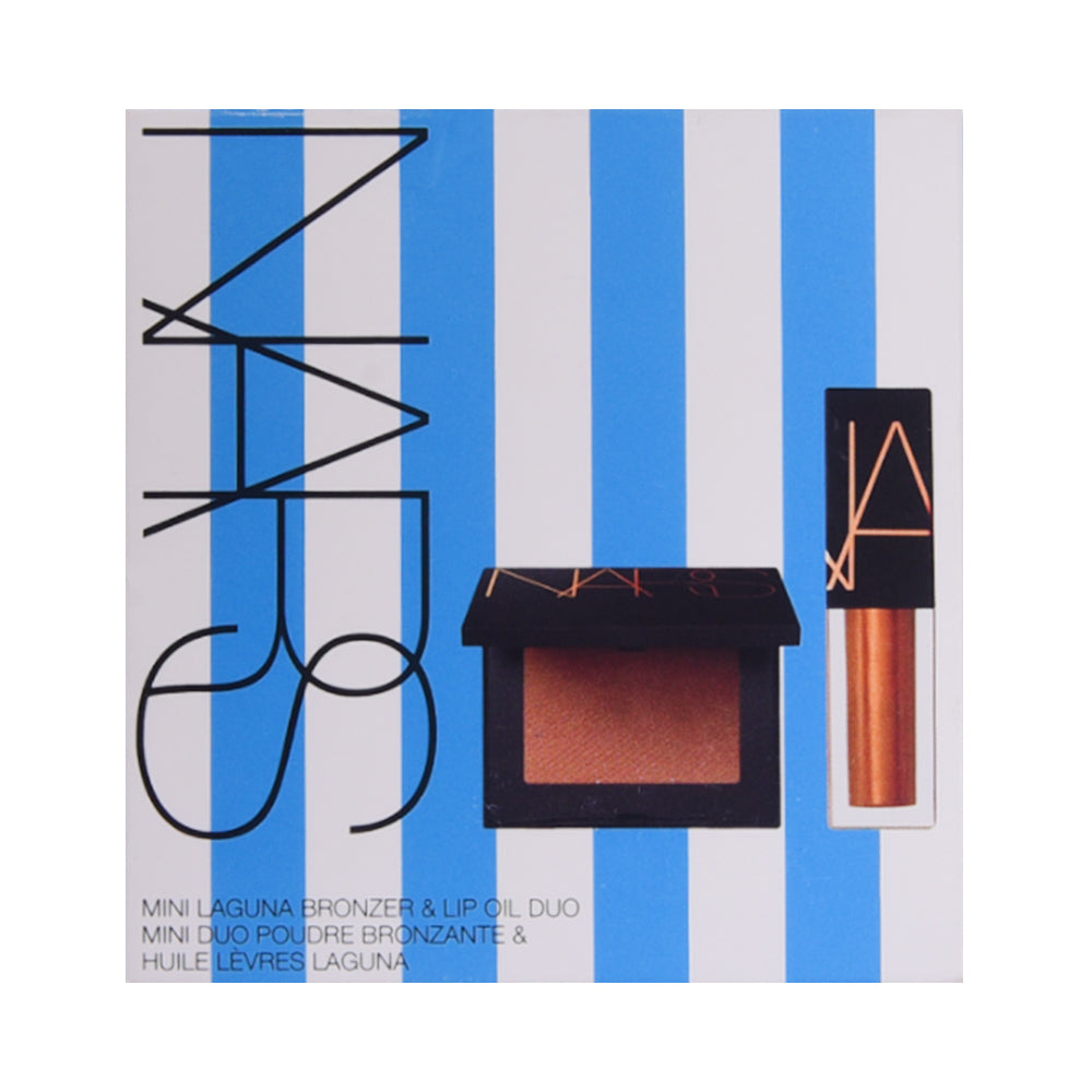 NARS MINI LAGUNA BRONZER & LIP OIL DUO 3.5ML