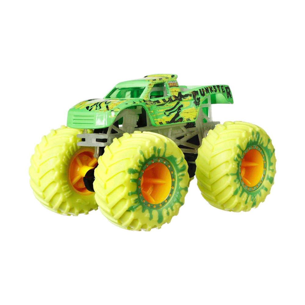 HCB57 HOT WHEEL MONSTER TRUCK 10PC DINKEY SET H.B