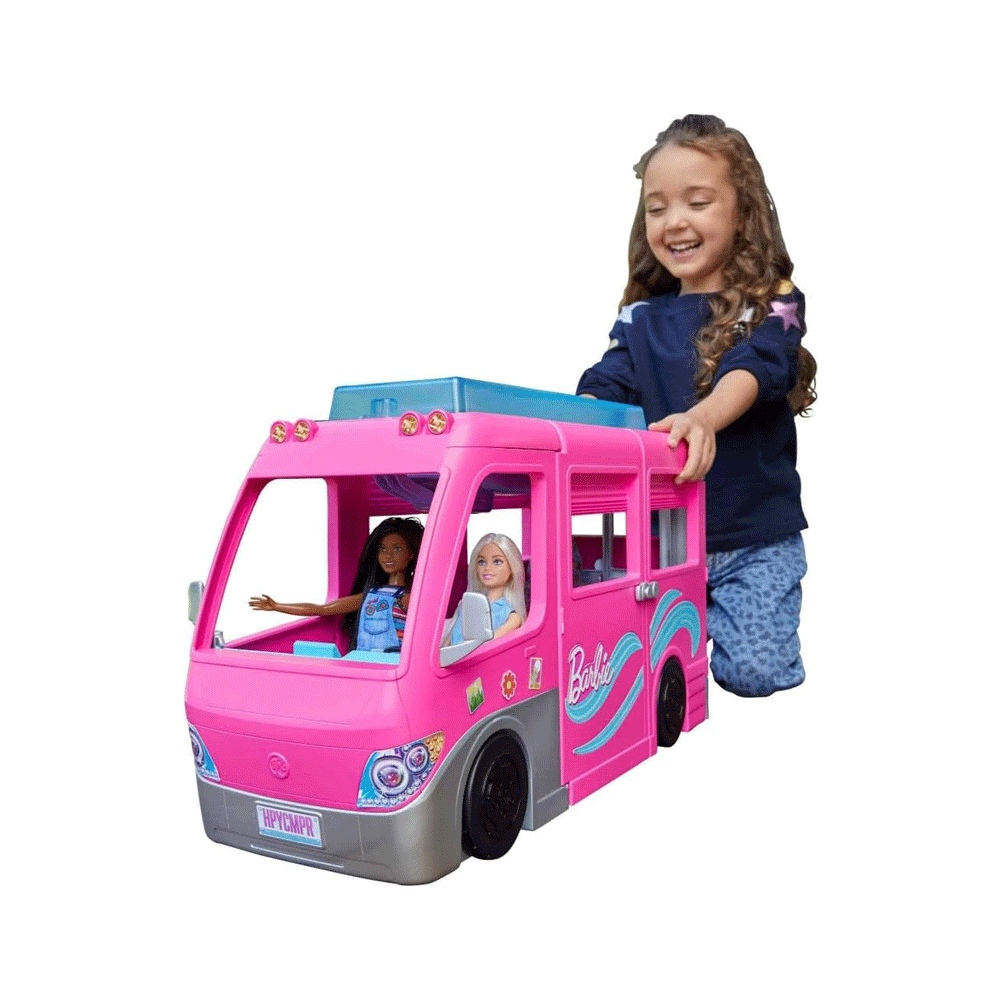 HCD46 BARBIE DREAM CAMPER SET 60+ PCS A.I