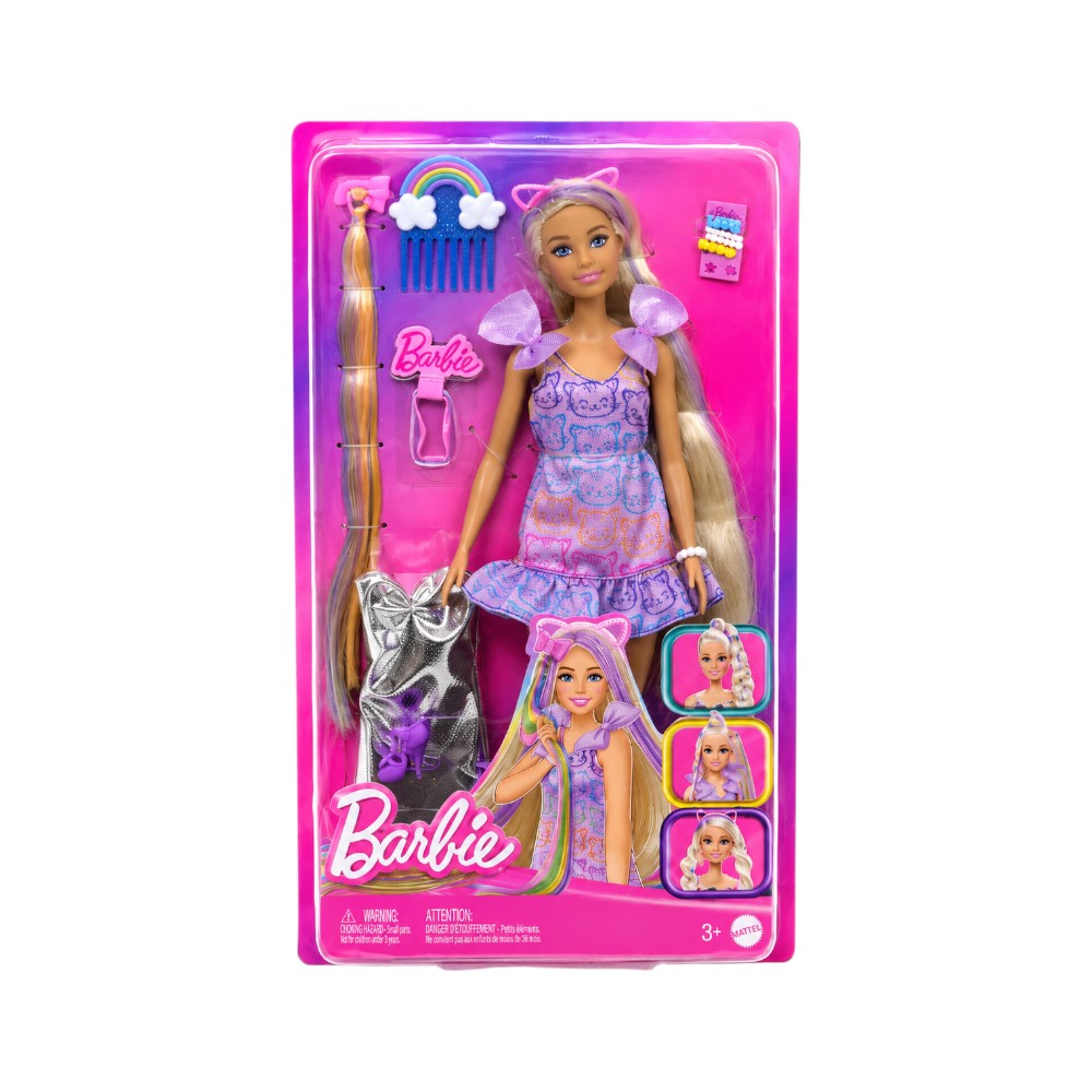 JCT72 BARBIE HAIR PLAY BLONDE DOLL A.I