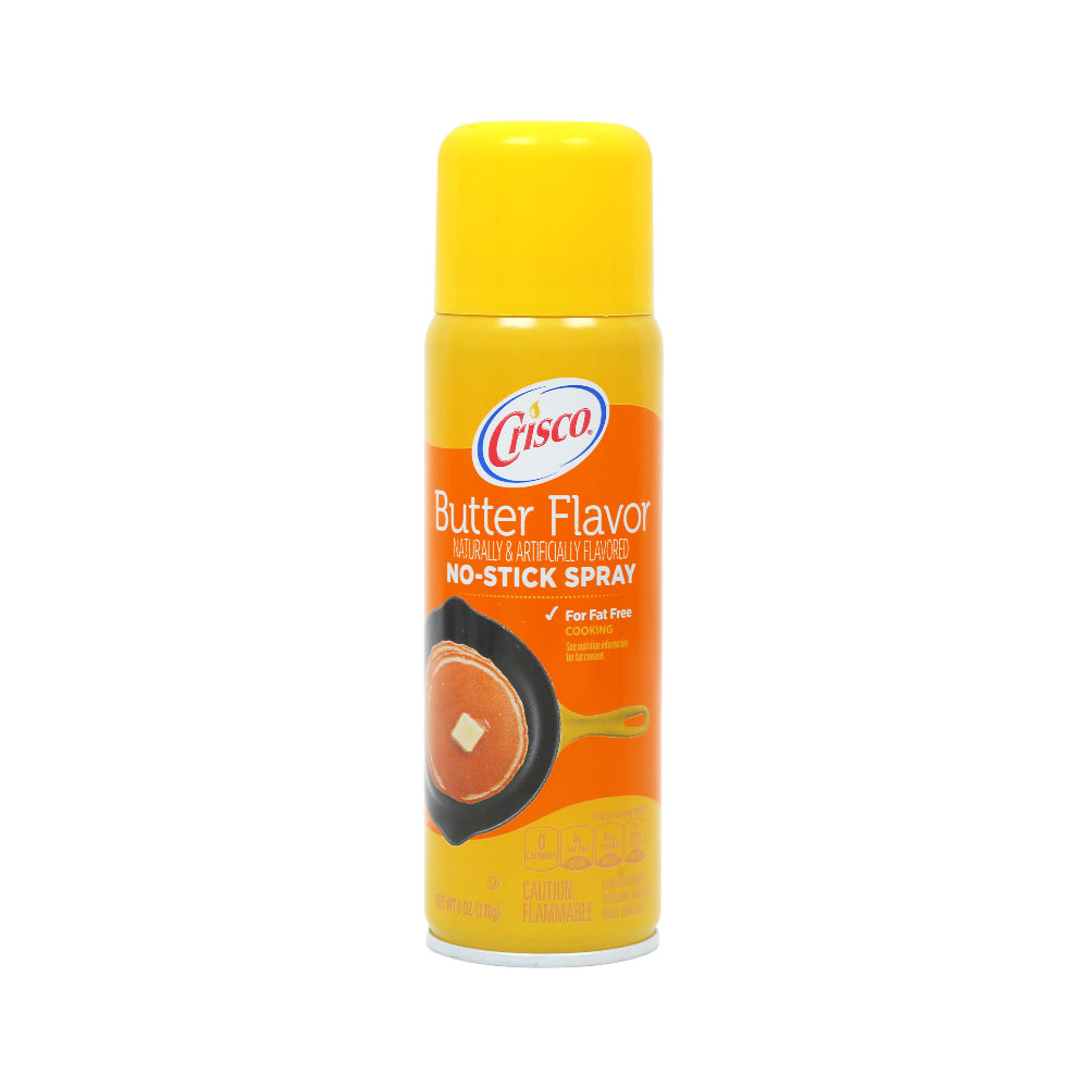CRISCO COOKING BUTTER FLAVOR NO STICK SPRAY 170 GM