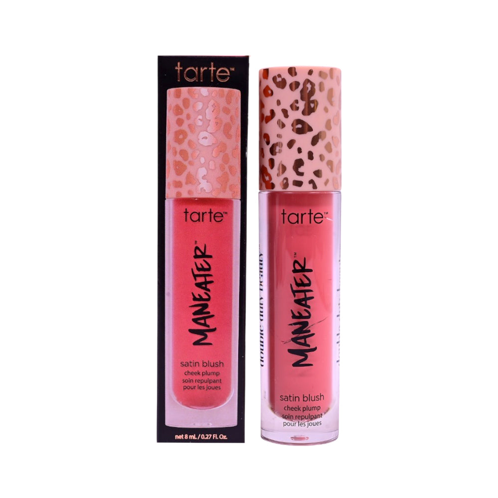TARTE MANEATER BLUSH & GLOW LIQUID PINK CORAL 8ML
