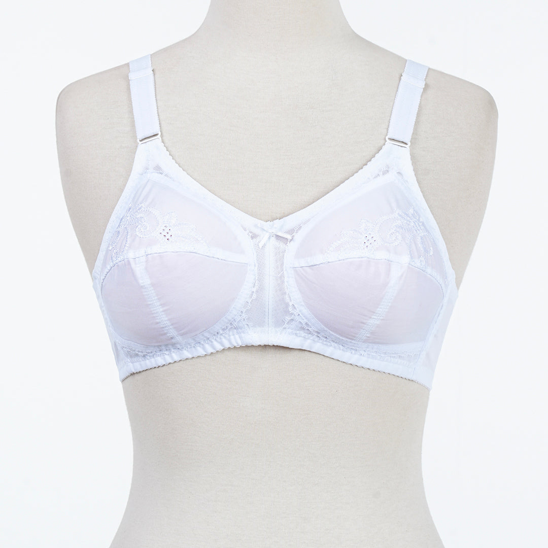 BELLEZA CLASSIC COTTON BRA WHITE