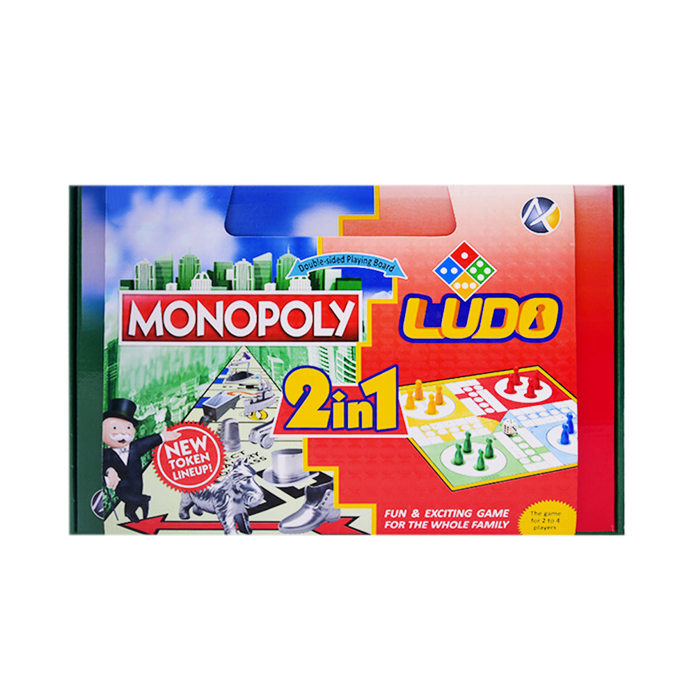 19921 2IN 1 MONOPOLY&LUDO