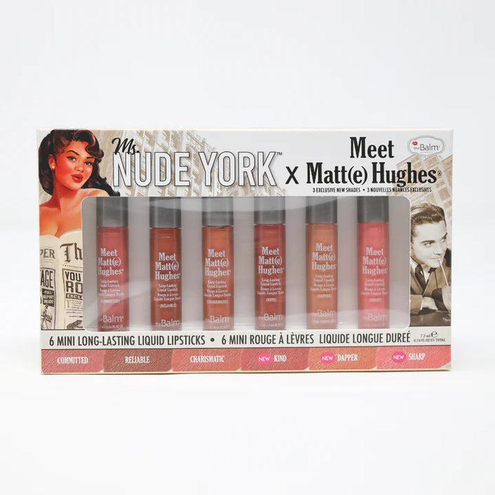 THE BALM MINI KIT MEET MATTE HUGHES NUDE VOL 8