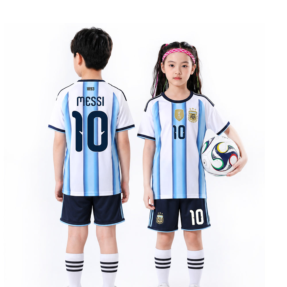 MESSI 2PC FOOT-BALL JERSEY BLU/WHT IRS-26 2-3 YEAR 002