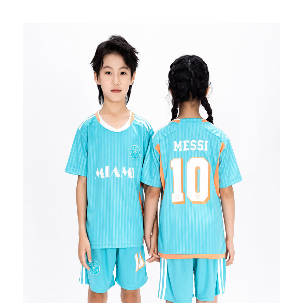 MESSI 2PC FOOT-BALL JERSEY SKY-BLU IRS-26 2-3 YEAR 020