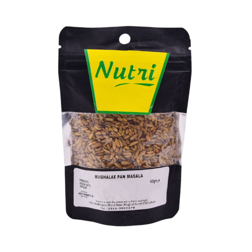 NUTRI MUGHALAE PAN MASALA POUCH 60 GM