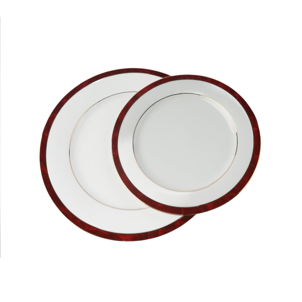 PLATE SET 24 PC NORITAKE M008