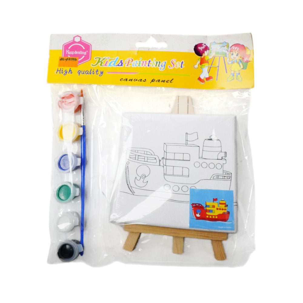 Canvas Board 4X4 Self Prited with Stand 6858 A.m