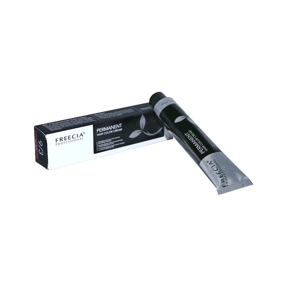 FREECIA HAIR COLOR TUBE VERY LIGHT GOLDEN BLONDE 9.3 100ML