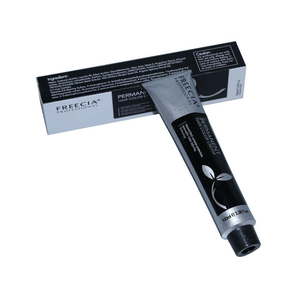 FREECIA HAIR COLOR TUBE MEDIUM MAHOGANY BROWN 4.5 100ML