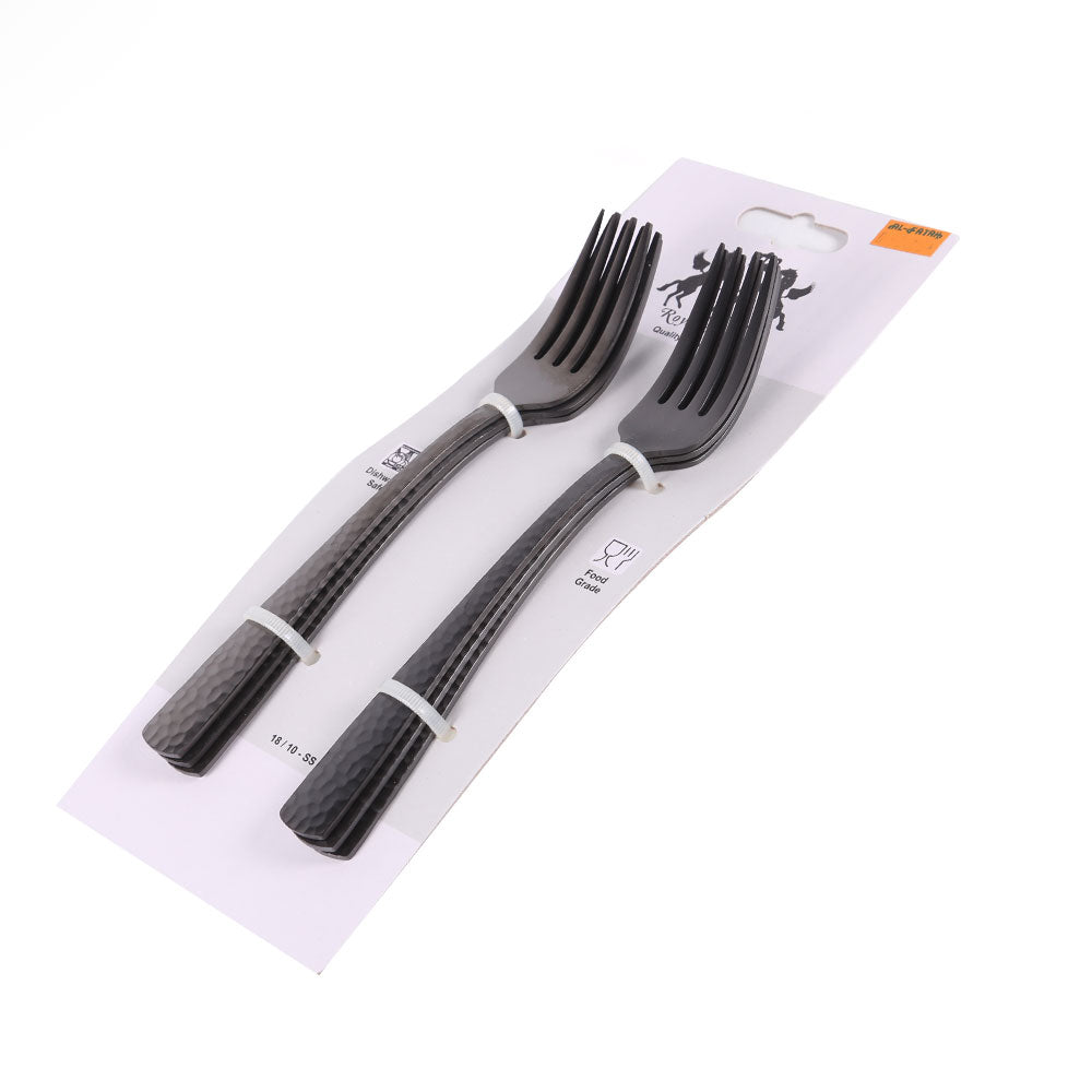 BABY FORK IR BLACK 2935 PVD SINGLE PIECE (1)