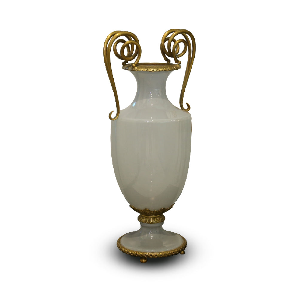 Vase Crystal Brass E8-V1019-2 D24-3