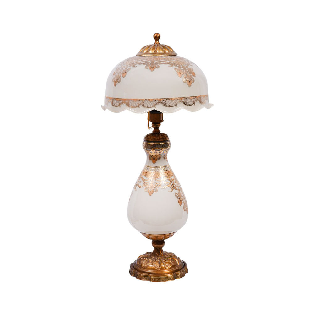 LAMP CRYSTAL BRASS E8-LG04S-1-W J330-20