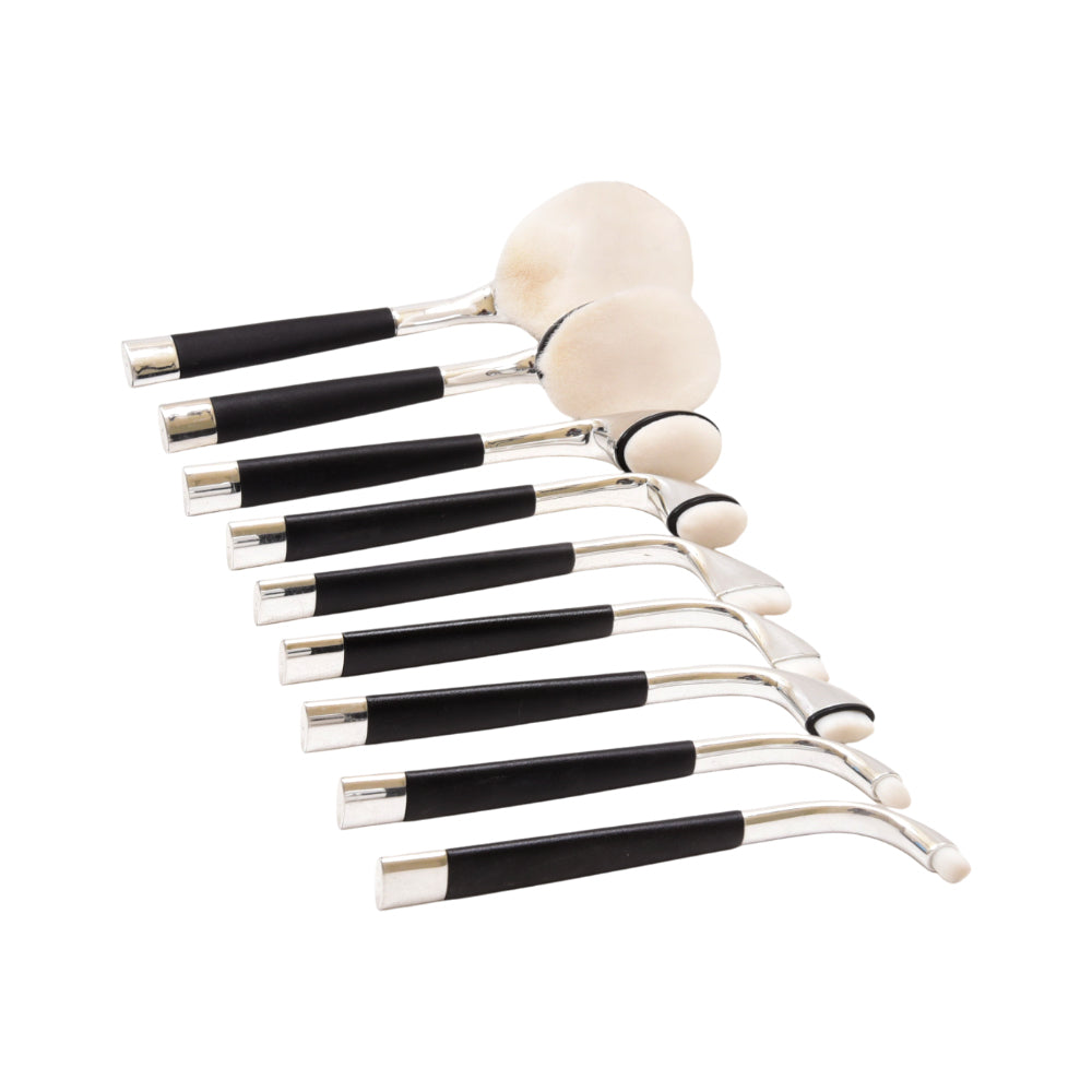 MULTI PURPOSE OVAL BLENDING BRUSH KIT 9 IN 1 IR 698-1001