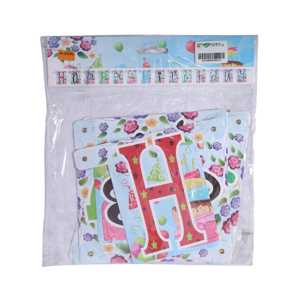 Happy Birthday Card Ir 306