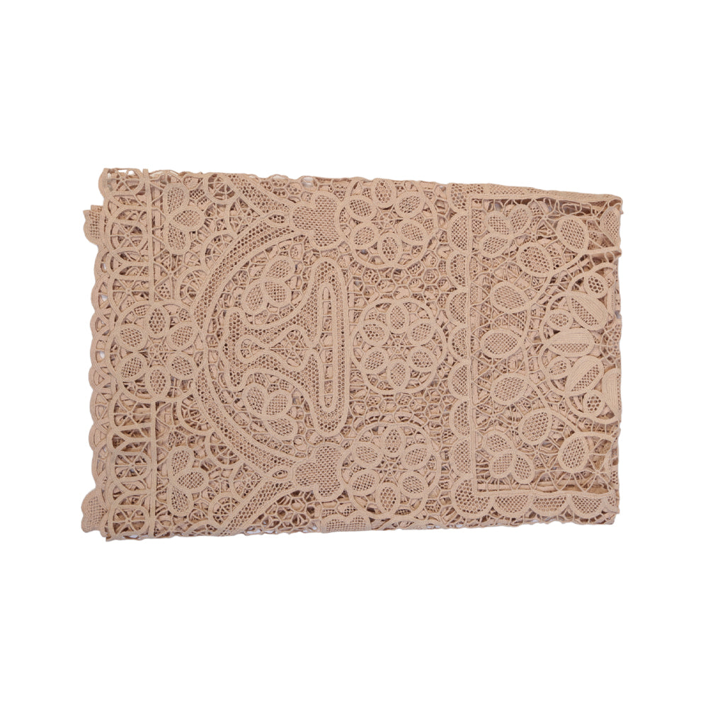 Table Cloth Mat Ir Beige 36 Square C-271