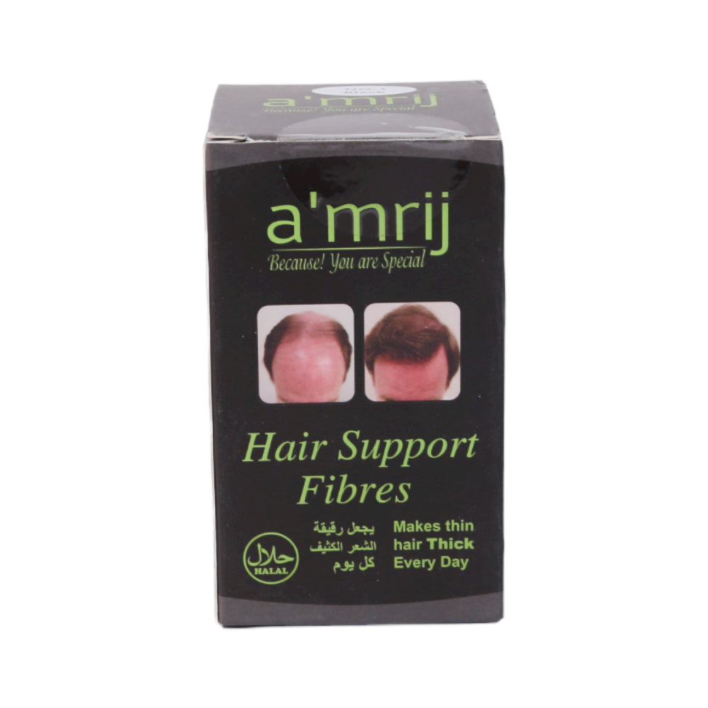 AMRIJ HAIR SUPPORT FIBRES NO 1 BLACK 25 GM