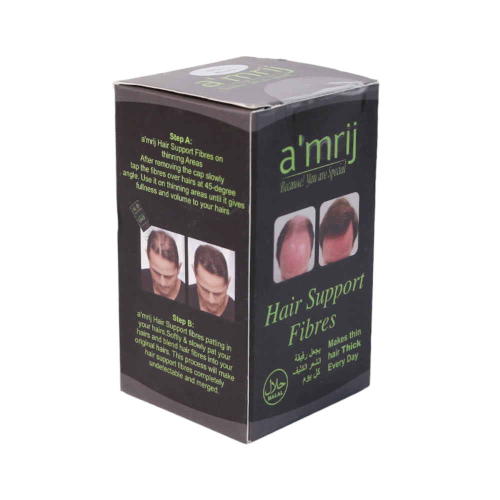 AMRIJ HAIR SUPPORT FIBRES NO 1 BLACK 25 GM