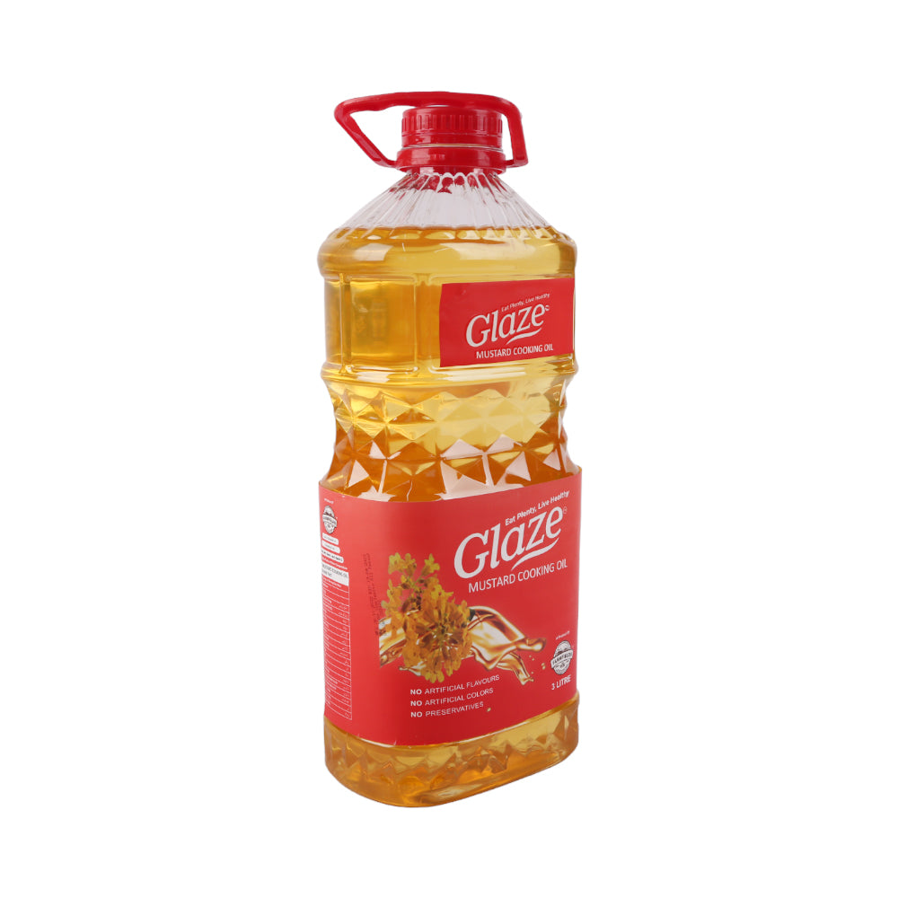 FF GLAZE MUSTARD COOKING OIL BOTTLE 3LTR